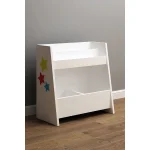 Pikas Montessori Classic 60 cm White Suntalam Bookcase 1 Shelf Kids' Furniture Multipurpose 30 cm