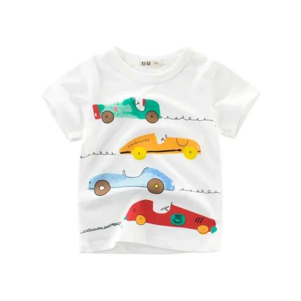 Toddler Cotton Bus Shirt - Image 29