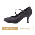 Satin dance shoes - Image 23