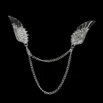 Man Suit Shirt Collar Lapel Pin Brooch Dragon Badge Retro Pins Wedding Dress Party - Image 21