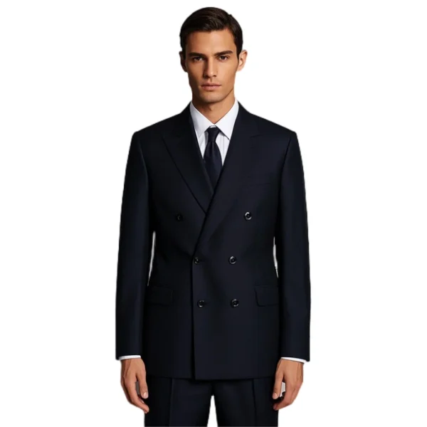 High Quality Custom Size Color Luxury MTM Business Suits Custom Tailored Men's Blazer with Breathable Viscose Polyester Fabric - Image 8