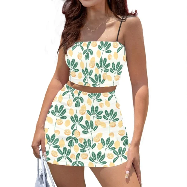 Summer "Lemon Twist" Two-Piece Set - Image 2