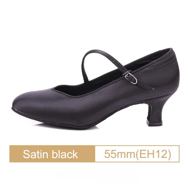 Satin dance shoes - Image 26