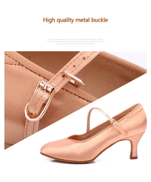 Satin dance shoes - Image 44