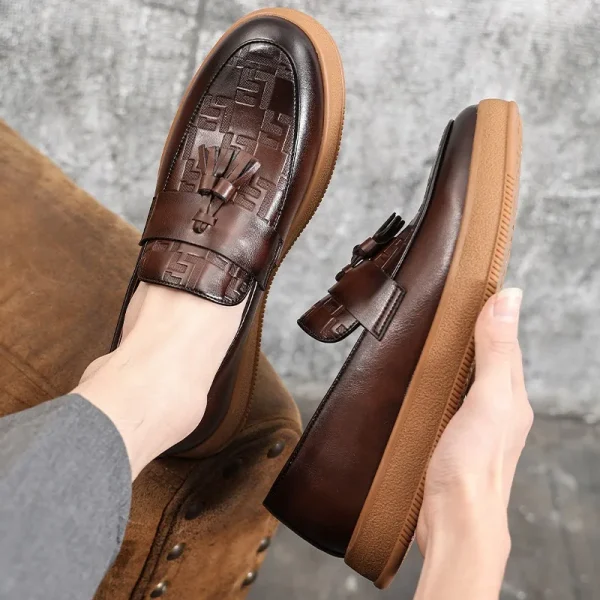 Man, Tassel loafers shoes - Image 4