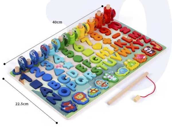 3D Montessori Educational Building Block Set - Image 32