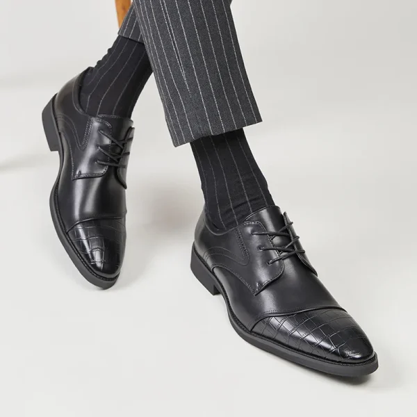 Classic British Derby Shoes - Image 4