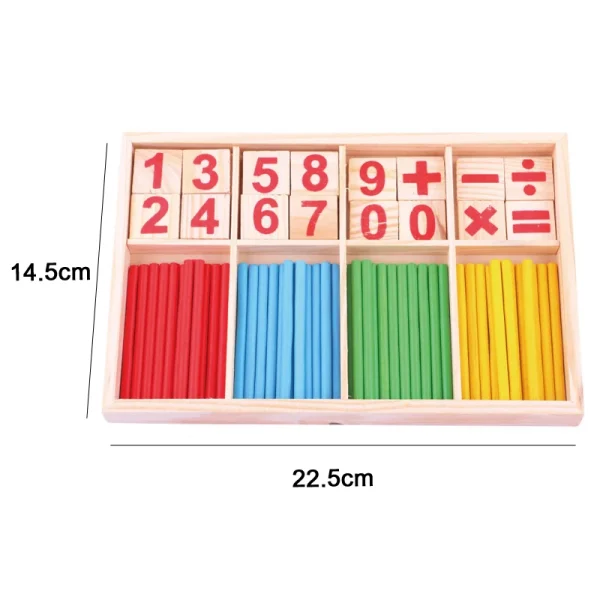 Montessori 3D Wooden Puzzle & Learning Set - Image 14