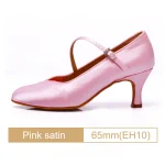 Satin dance shoes - Image 16