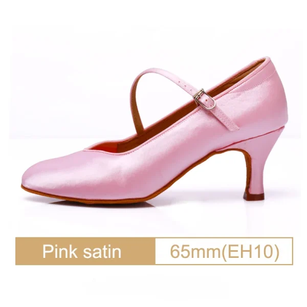 Satin dance shoes - Image 16