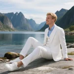 High Quality Custom Size Color Luxury MTM Business Suits Custom Tailored Men's Blazer with Breathable Viscose Polyester Fabric - Image 10