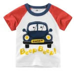 Toddler Cotton Bus Shirt - Image 4