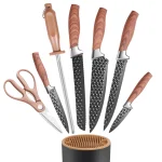 Japanese Style 7 PCS Kitchen Knife Set
