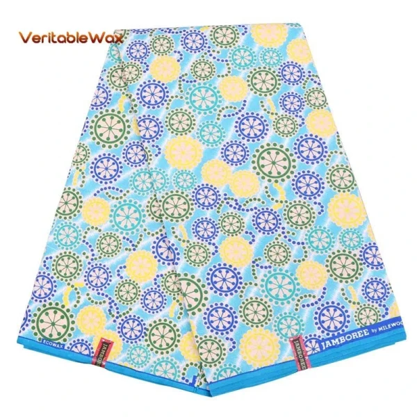 2023 African Wax Print Fabric Wholesale New Wax Prints African Latest Tissu Wax Ankara African Wax Print Fabric 6 Yards A-4 - Image 40