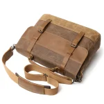 Canvas Messenger Bag for Men - Image 4
