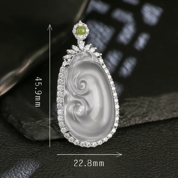S925 Sterling Silver Cubic Zirconia Pendant Charms - Image 2