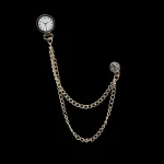 Man Suit Shirt Collar Lapel Pin Brooch Dragon Badge Retro Pins Wedding Dress Party - Image 9