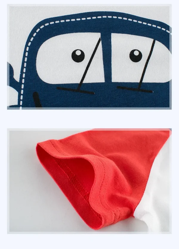 Toddler Cotton Bus Shirt - Image 24