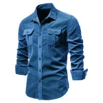 Corduroy dress shirt - Image 17