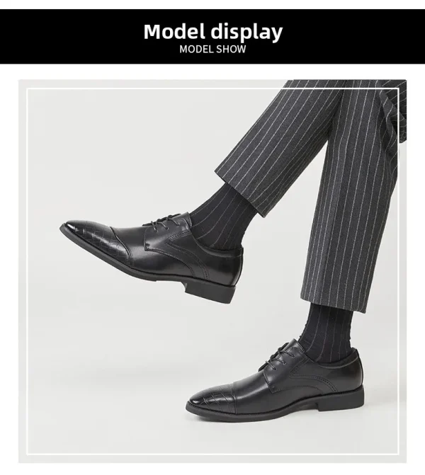 Classic British Derby Shoes - Image 14