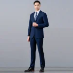 Professional Manufacturer Classic Single Button Party Formal Gentleman Business Dress Plus Size Big Man Suit for Men