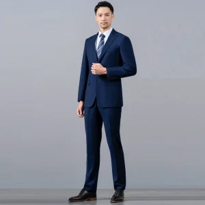 Professional Manufacturer Classic Single Button Party Formal Gentleman Business Dress Plus Size Big Man Suit for Men