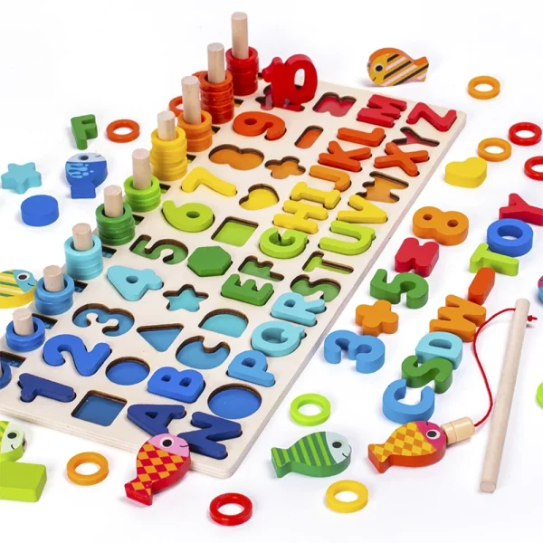 3D Montessori Educational Building Block Set - Image 29