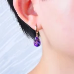 JoiasHome 925 Silver Purple Amethyst Jewelry Set - Image 7
