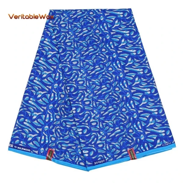 2023 African Wax Print Fabric Wholesale New Wax Prints African Latest Tissu Wax Ankara African Wax Print Fabric 6 Yards A-4 - Image 43