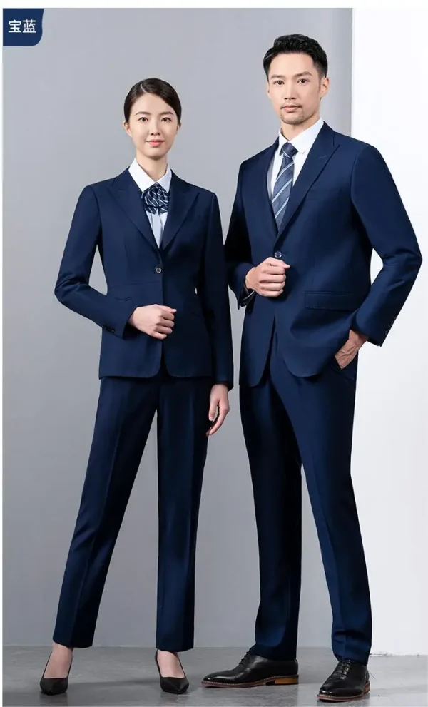 Professional Manufacturer Classic Single Button Party Formal Gentleman Business Dress Plus Size Big Man Suit for Men - Image 2