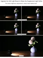 Ulanzi VL49 6W Mini Vlog LED Fill Light White 2000mAh 5500K Zoom Lighting Photographic Lighting Video Phone Selfie Fill Lamps - Image 25