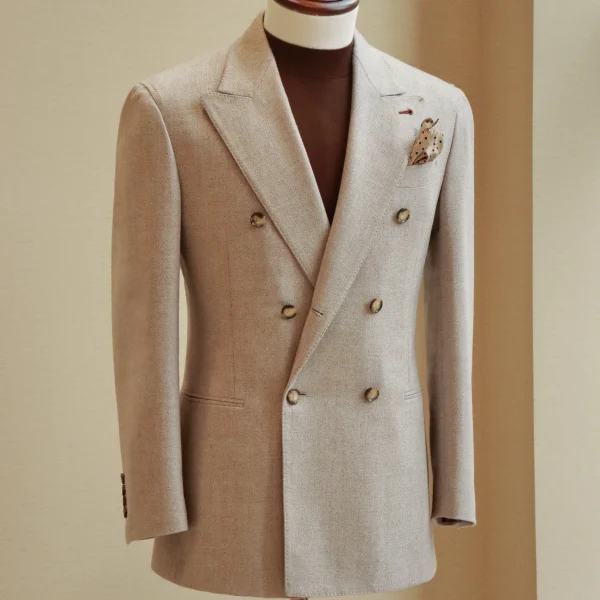 Free Customization of Multiple Styles, Tailored to Fit Men's Slim Fit Formal Suits, Wedding Dresses 100%Wool Suits No MOQ - Image 8