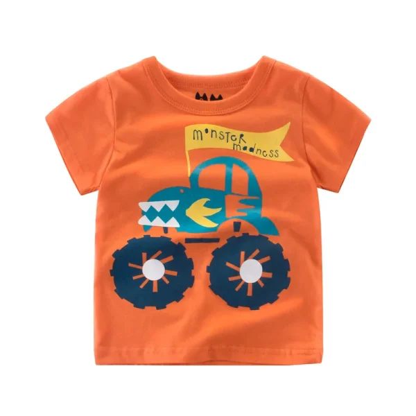 Toddler Cotton Bus Shirt - Image 15