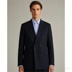 High Quality Custom Size Color Luxury MTM Business Suits Custom Tailored Men's Blazer with Breathable Viscose Polyester Fabric - Image 4