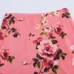 MYST&ZA Spring/Summer Printed Tulle Skirt - Image 3