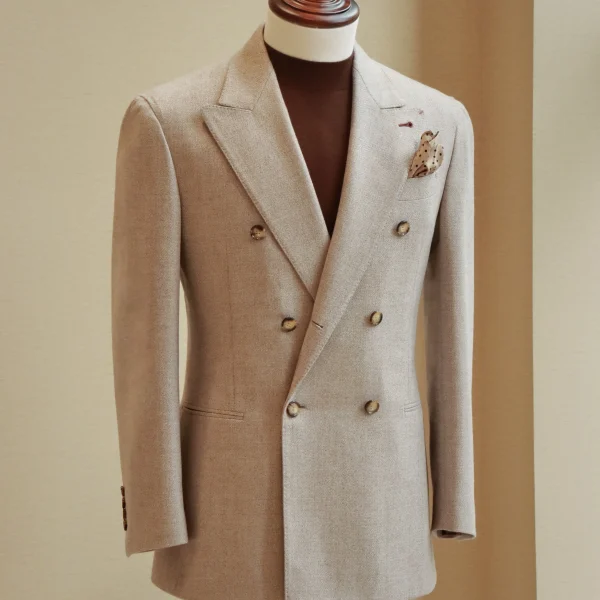 Free Customization of Multiple Styles, Tailored to Fit Men's Slim Fit Formal Suits, Wedding Dresses 100%Wool Suits No MOQ - Image 6