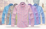 slim fit plaid cotton shirt - Image 16