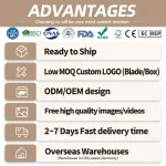 Japanese Style 7 PCS Kitchen Knife Set - Image 2