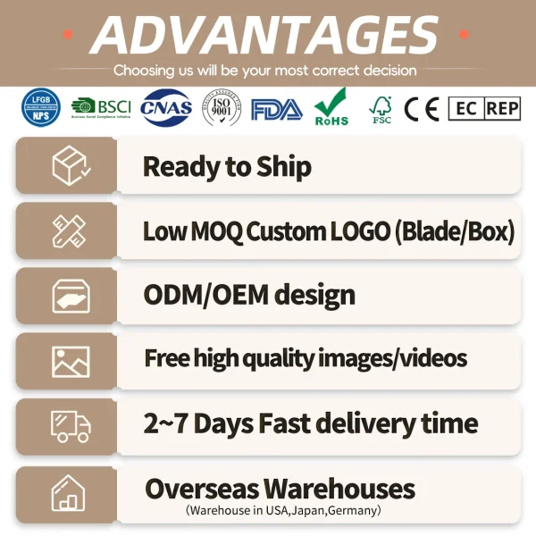 Japanese Style 7 PCS Kitchen Knife Set - Image 2