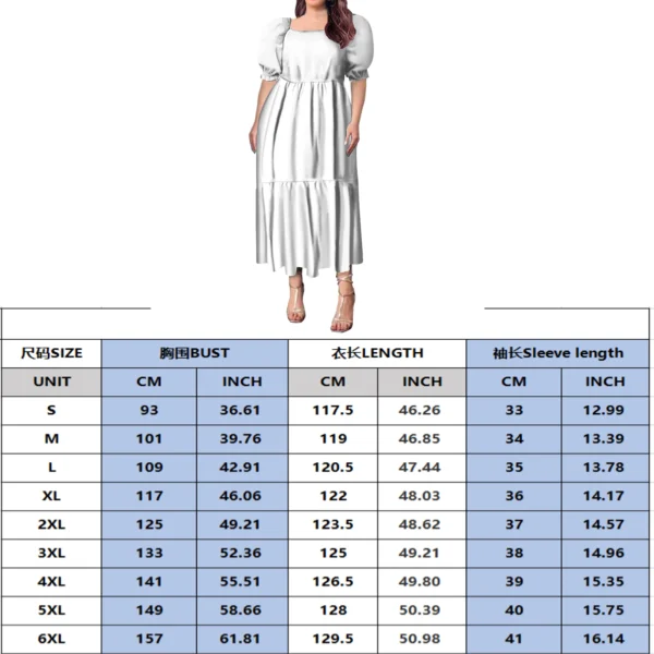 High Quality Hawaiian Tropical Style Design Women's Bubble Sleeve Dress Polynesian Plus Size Women Clothing TE PA Casual Dresses - Image 36