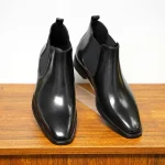 Classic Pointed Toe Ankle Boots - Image 10