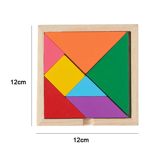 Montessori 3D Wooden Puzzle & Learning Set - Image 42