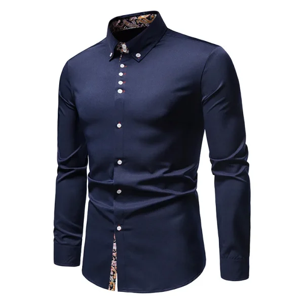 Printed business shirt - Image 2