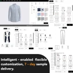 Professional Manufacturer Classic Single Button Party Formal Gentleman Business Dress Plus Size Big Man Suit for Men - Image 5