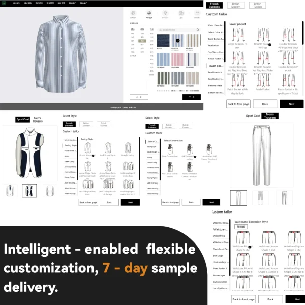 Professional Manufacturer Classic Single Button Party Formal Gentleman Business Dress Plus Size Big Man Suit for Men - Image 5