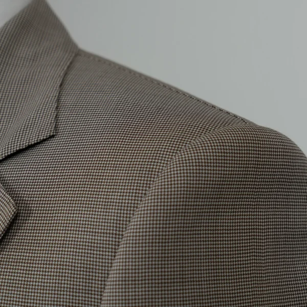 HARCHOY Plaid Single Adhesive Breasted Flat Lapel Slim Fit Ready Wear Formal Suit's Buckle blazer Man Suit for Men - Image 4