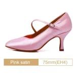 Satin dance shoes - Image 13