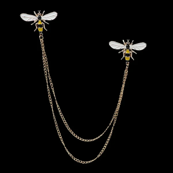 Man Suit Shirt Collar Lapel Pin Brooch Dragon Badge Retro Pins Wedding Dress Party - Image 10