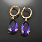 JoiasHome 925 Silver Purple Amethyst Jewelry Set - Image 6