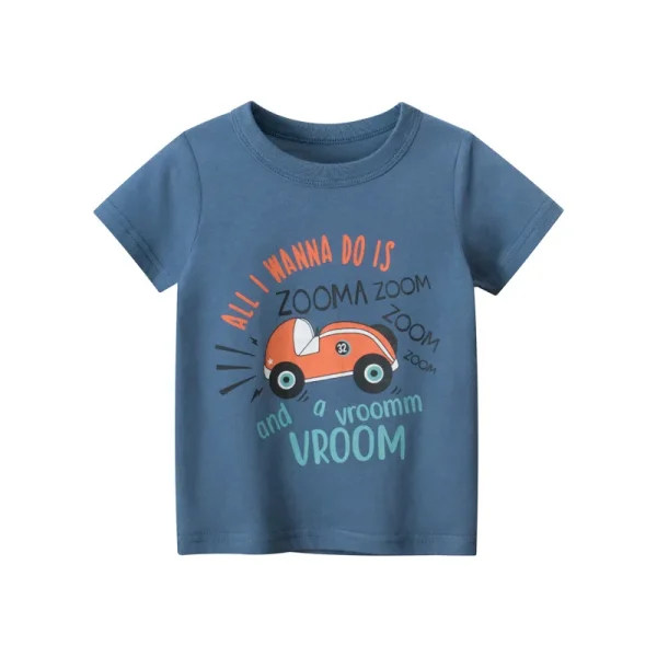 Toddler Cotton Bus Shirt - Image 9